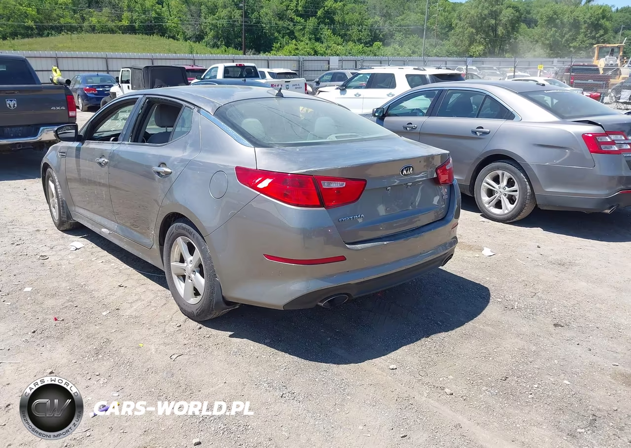 2015 Kia Optima Lx VIN:5XXGM4A77FG505708 - 3