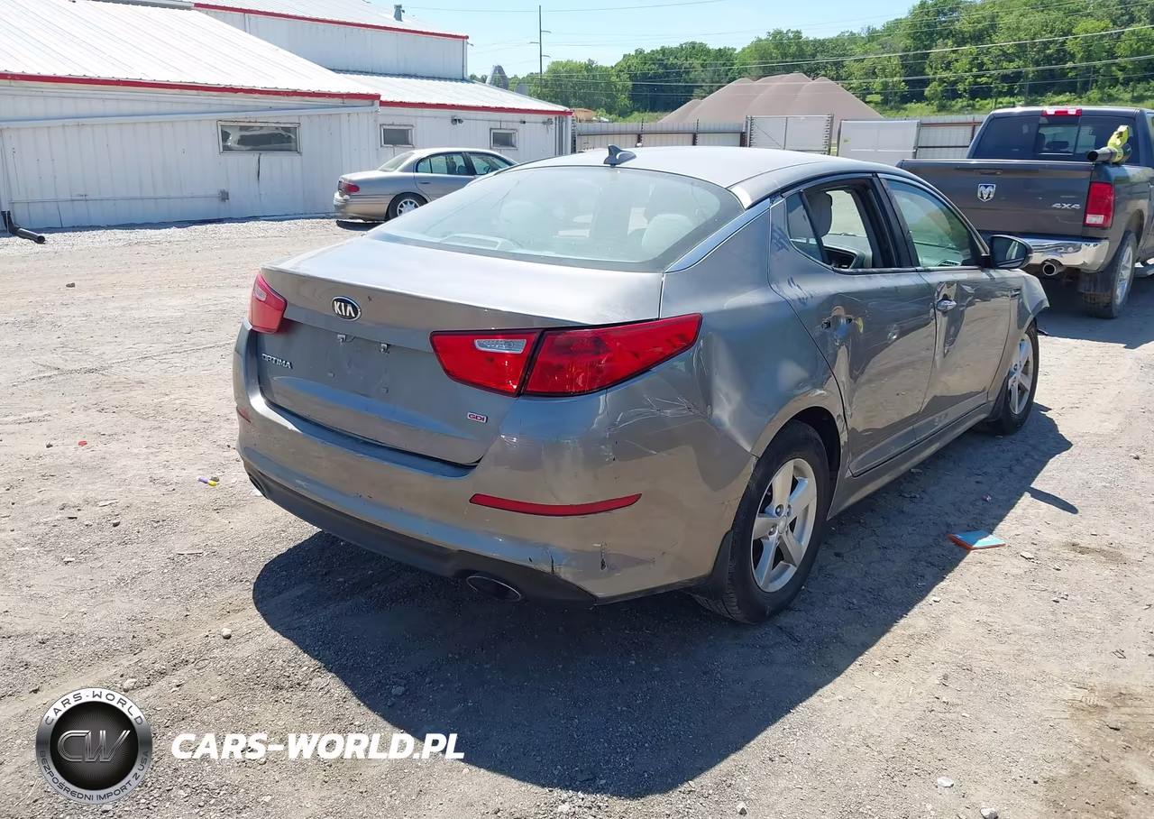2015 Kia Optima Lx VIN:5XXGM4A77FG505708 - 4