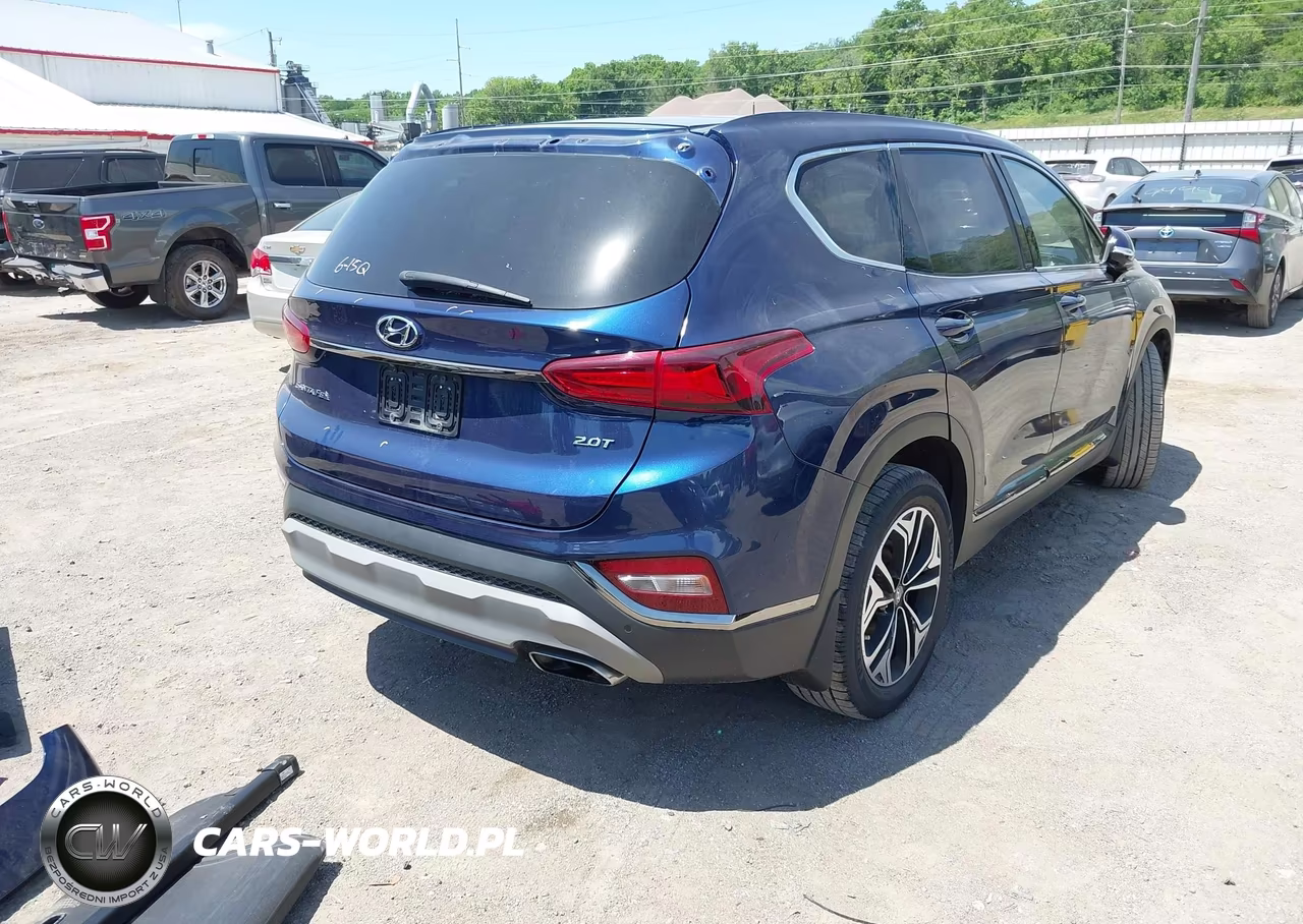 2020 Hyundai Santa Fe Limited 2.0T VIN:5NMS53AA1LH147385 - 4