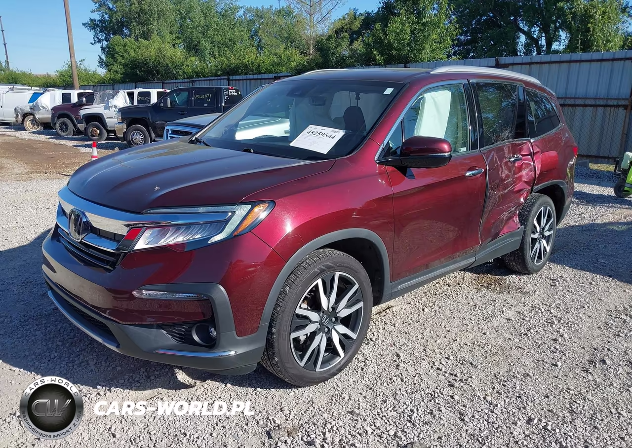 2022 Honda Pilot Awd Touring 7 Passenger VIN:5FNYF6H63NB094882 - 2