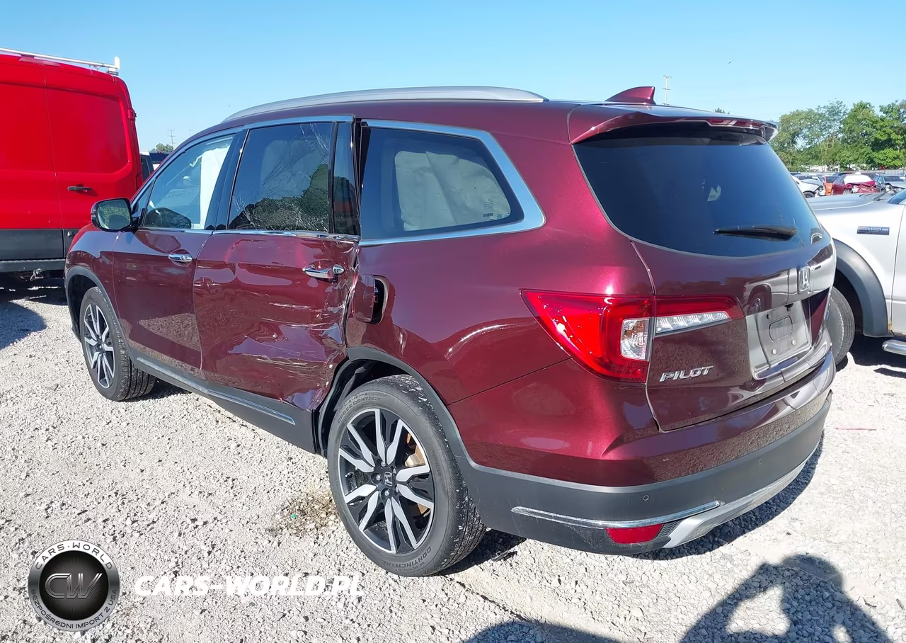 2022 Honda Pilot Awd Touring 7 Passenger VIN:5FNYF6H63NB094882 - 3