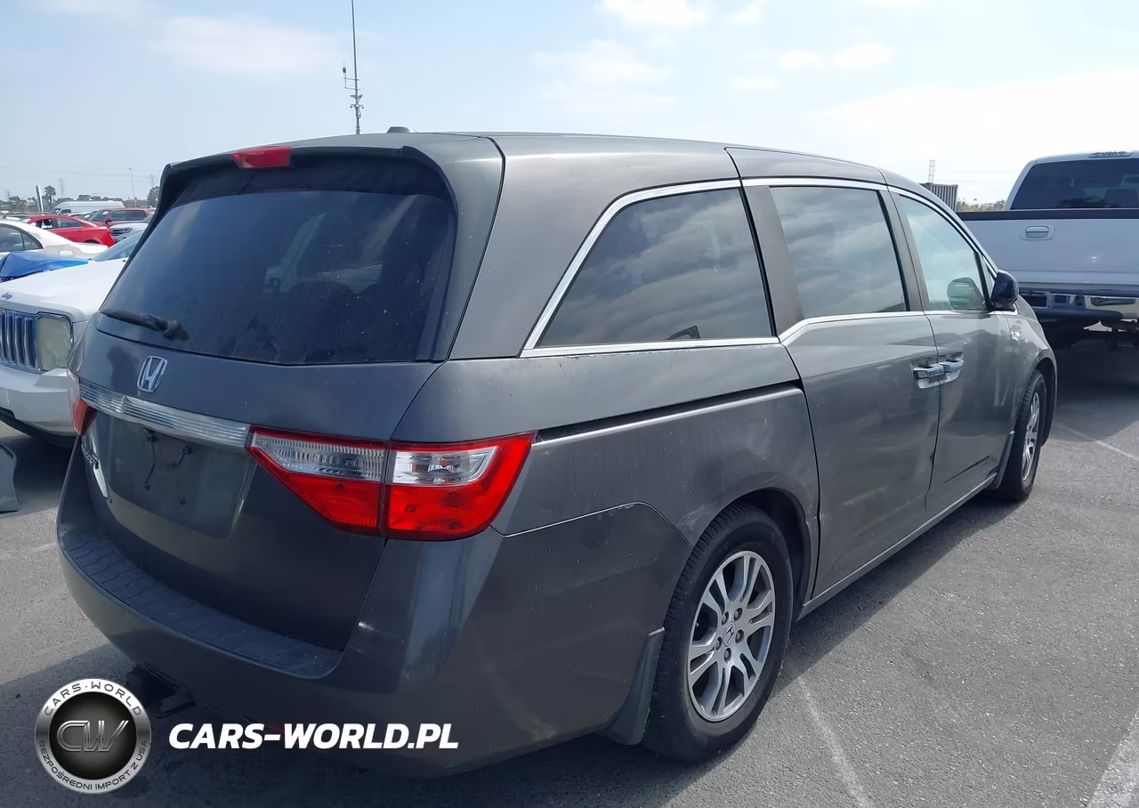 2011 Honda Odyssey Ex-L VIN:5FNRL5H60BB054617 - 4