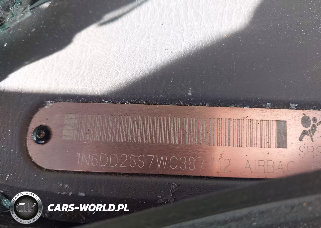 1998 Nissan Frontier Se-Xe VIN:1N6DD26S7WC387712 - 9