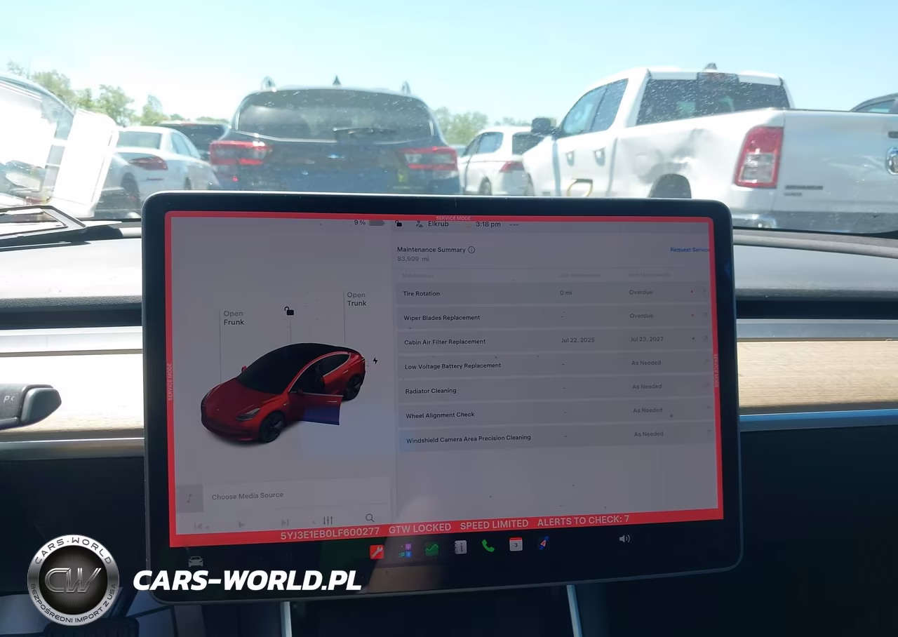 2020 Tesla Model 3 Long Range Dual Motor All-Wheel Drive VIN:5YJ3E1EB0LF600277 - 19