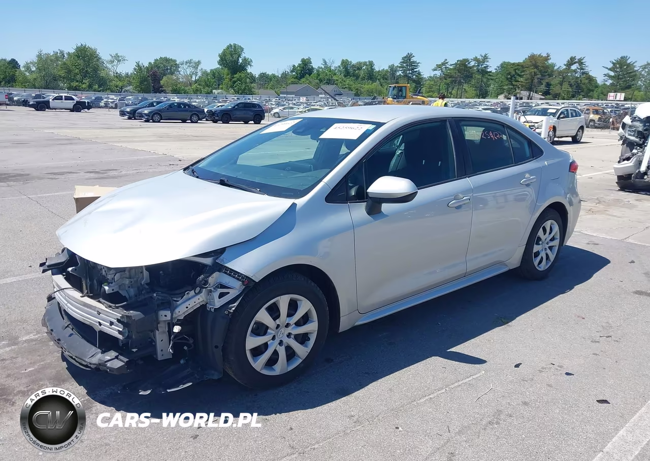 2021 Toyota Corolla Le VIN:5YFEPMAE4MP165693 - 2