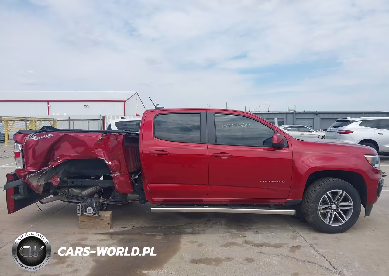 2021 Chevrolet Colorado 4Wd Short Box Wt VIN:1GCGTBEN5M1134315 - 12