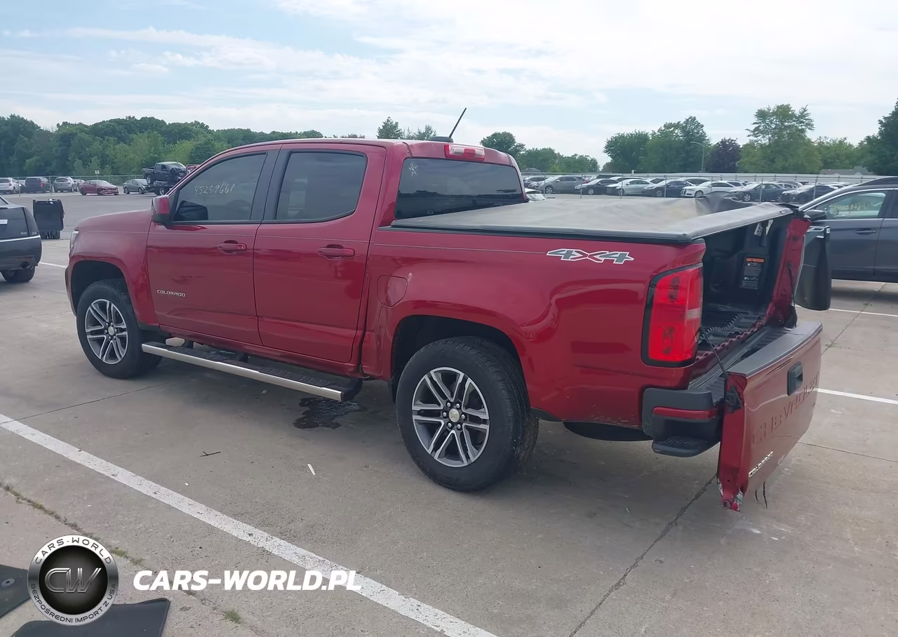 2021 Chevrolet Colorado 4Wd Short Box Wt VIN:1GCGTBEN5M1134315 - 3