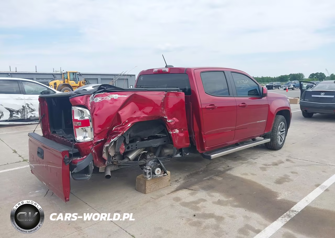 2021 Chevrolet Colorado 4Wd Short Box Wt VIN:1GCGTBEN5M1134315 - 4