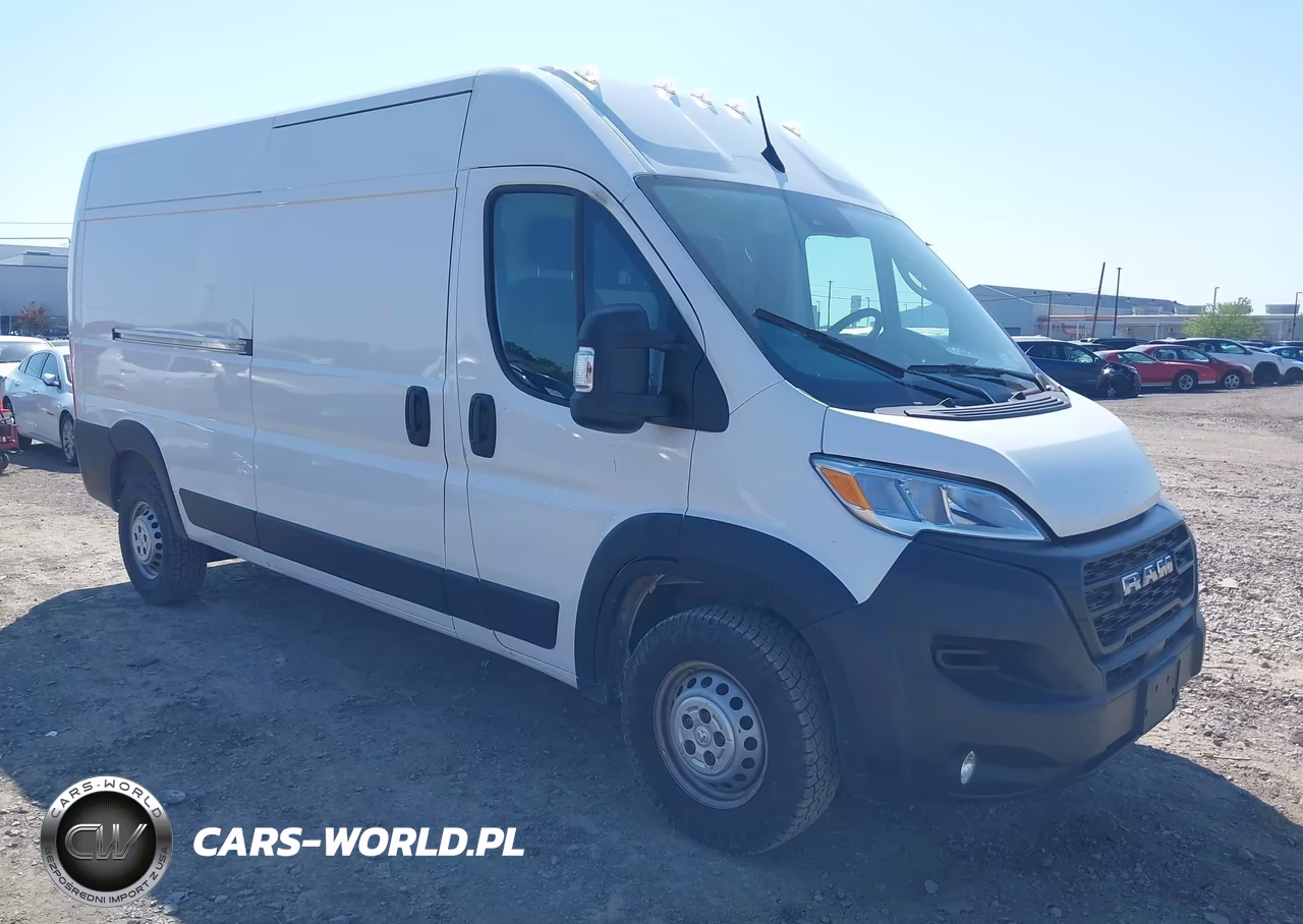 2025 Ram Promaster 3500 Tradesman High Roof 159 Wb W-Pass Seat – zdjęcie 1 z 17