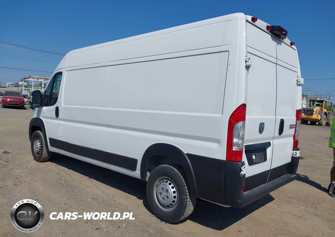 2025 Ram Promaster 3500 Tradesman High Roof 159 Wb W-Pass Seat VIN:3C6MRVHG9SE546349 - 3