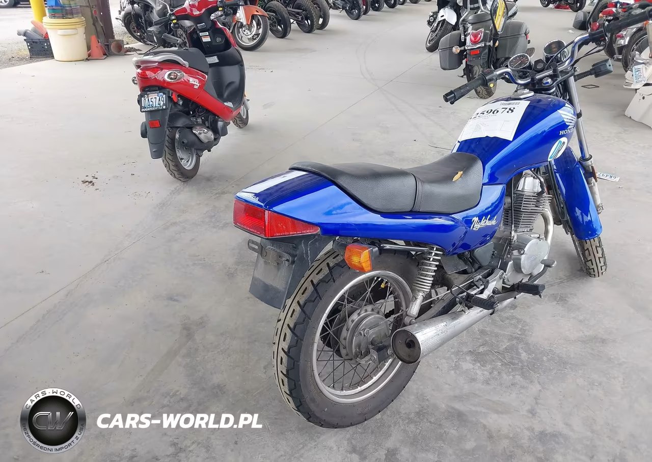 1993 Honda Cb250 VIN:JH2MC2400PK201210 - 4