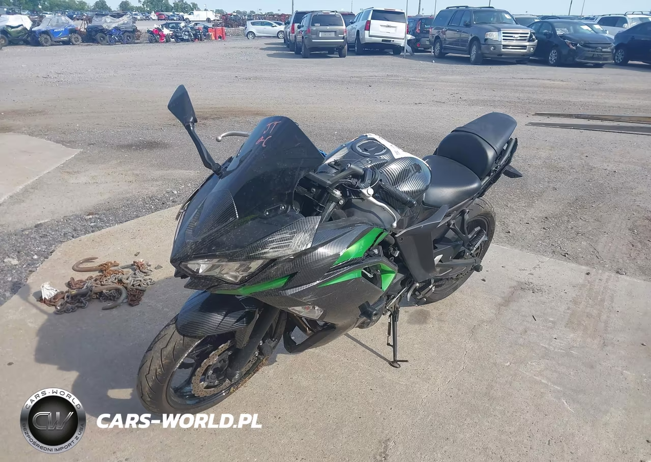 2021 Kawasaki Ex650 N VIN:ML5EXEN14MDA36009 - 2