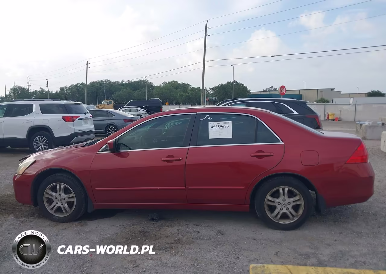 2007 Honda Accord 2.4 Se VIN:1HGCM56397A057514 - 14