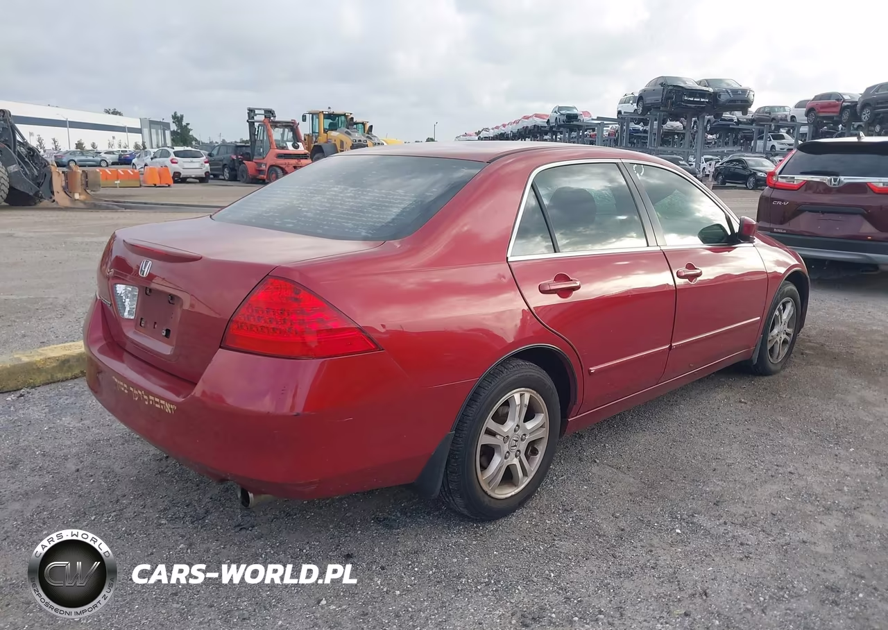 2007 Honda Accord 2.4 Se VIN:1HGCM56397A057514 - 4