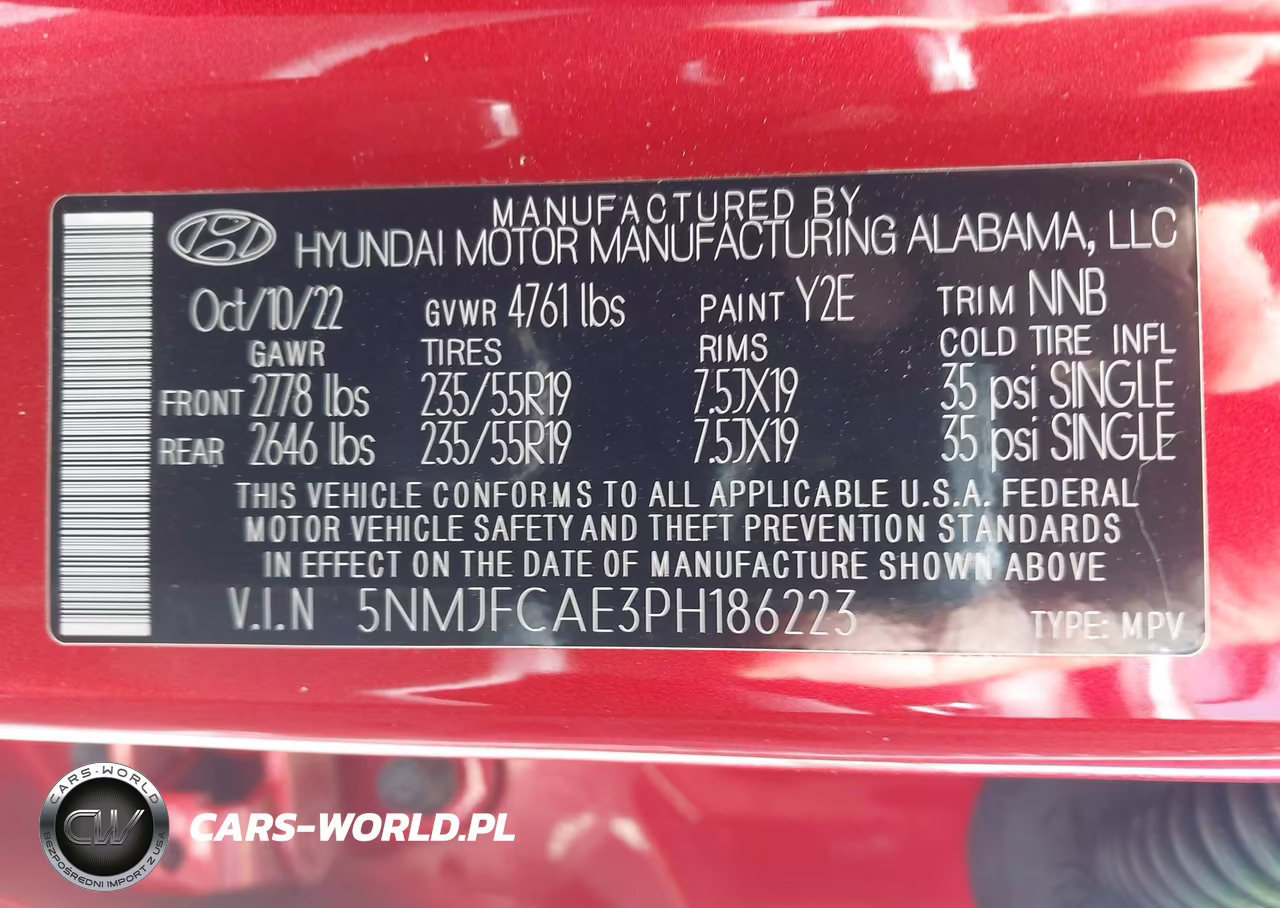 2023 Hyundai Tucson Sel VIN:5NMJFCAE3PH186223 - 9