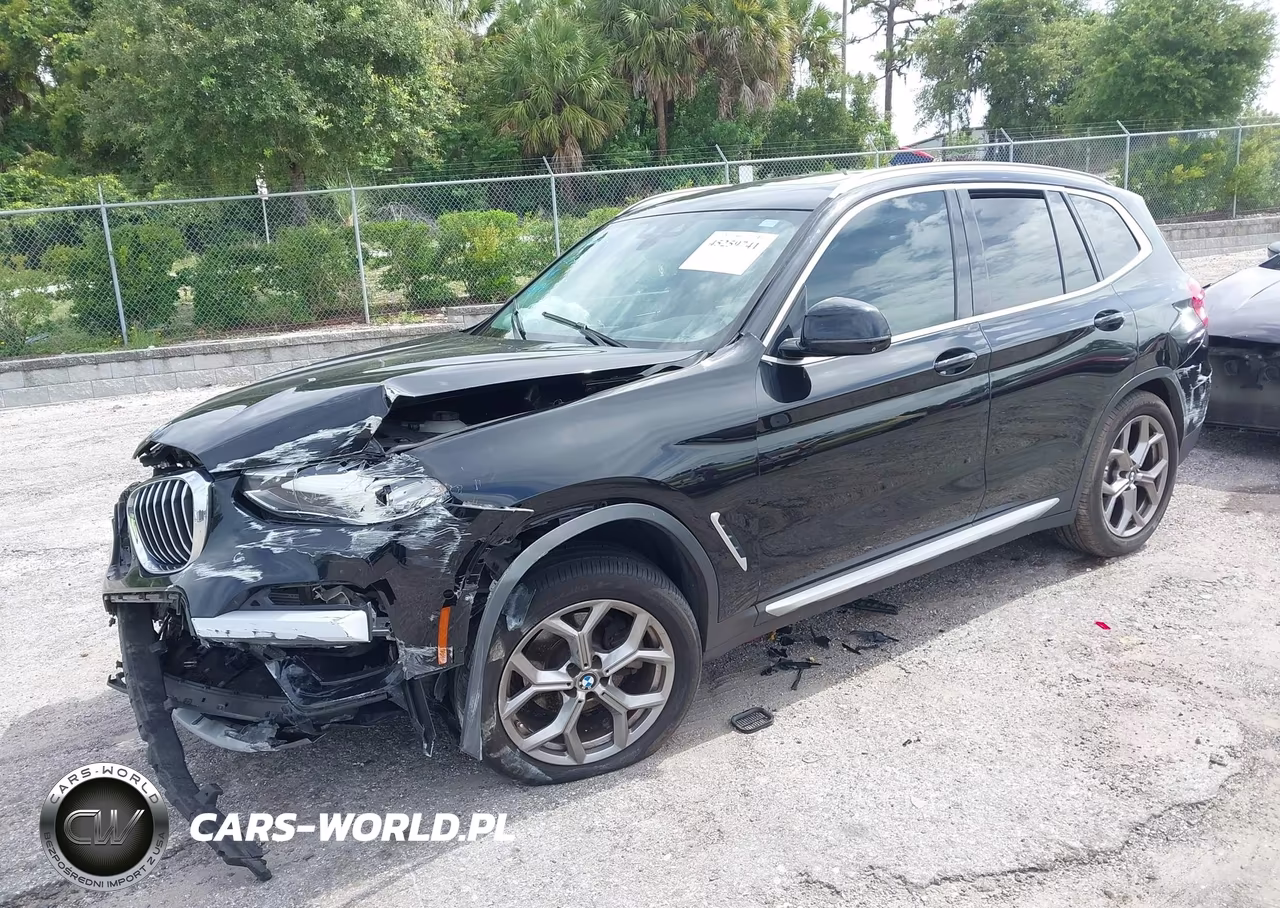 2021 BMW X3 Sdrive30I VIN:5UXTY3C09M9G01283 - 2