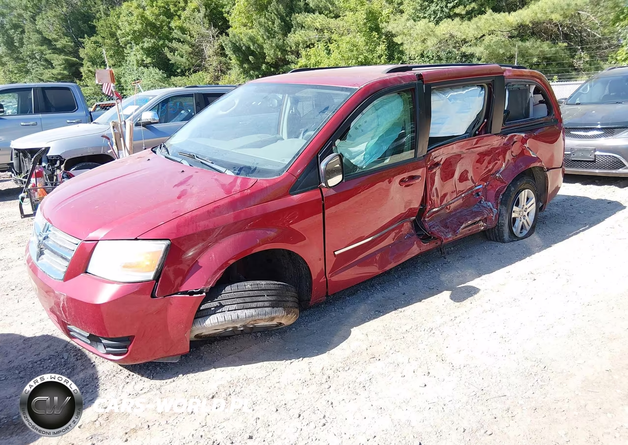 2008 Dodge Grand Caravan Sxt VIN:2D8HN54X58R795137 - 2
