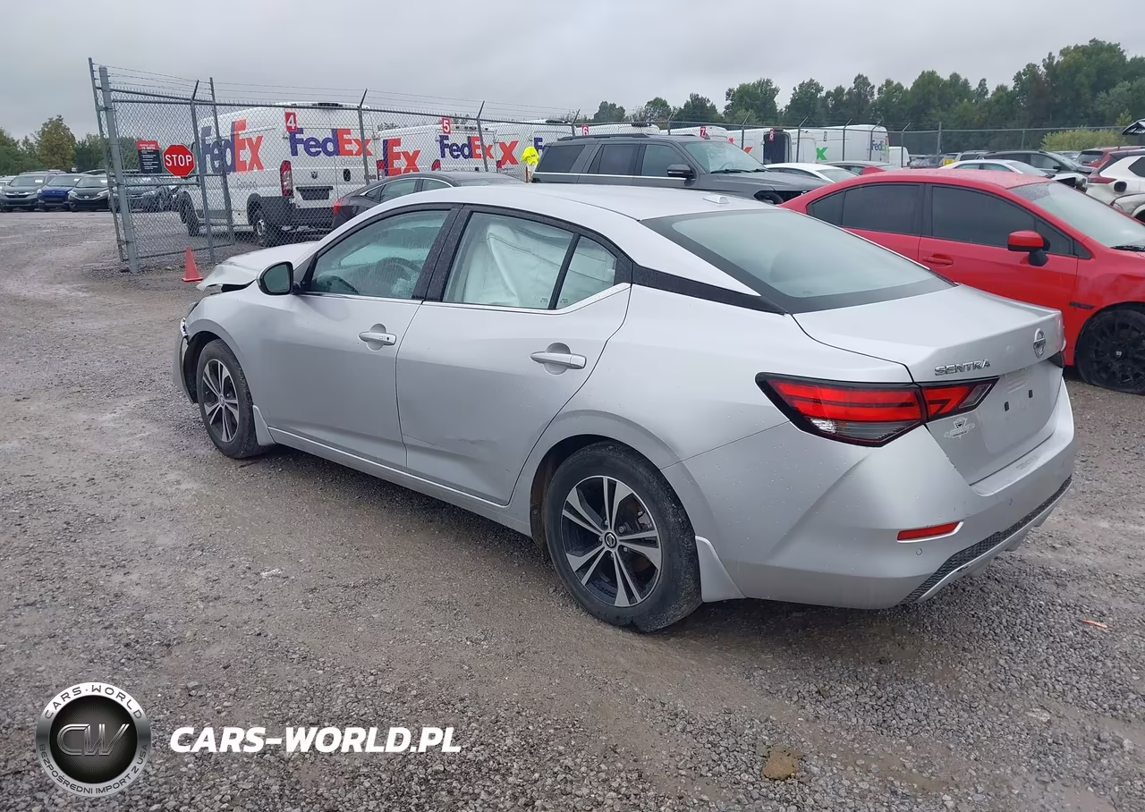 2021 Nissan Sentra Sv Xtronic Cvt VIN:3N1AB8CV5MY208717 - 3