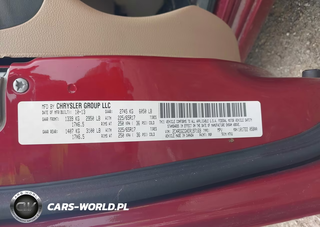2014 Dodge Grand Caravan Sxt VIN:2C4RDGCGXER197169 - 9