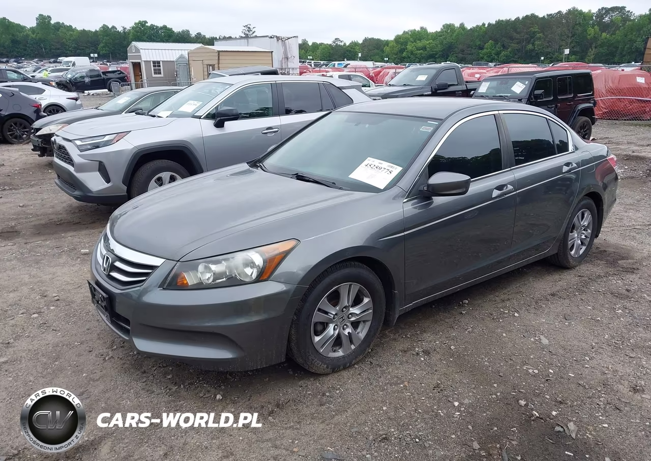 2012 Honda Accord 2.4 Se VIN:1HGCP2F64CA160396 - 2
