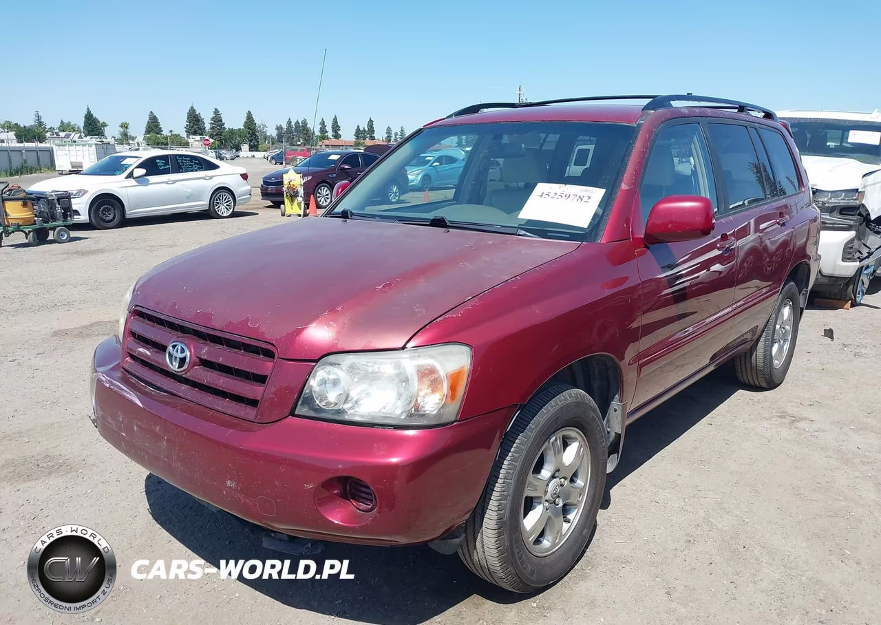 2006 Toyota Highlander V6 VIN:JTEGP21A060123542 - 2