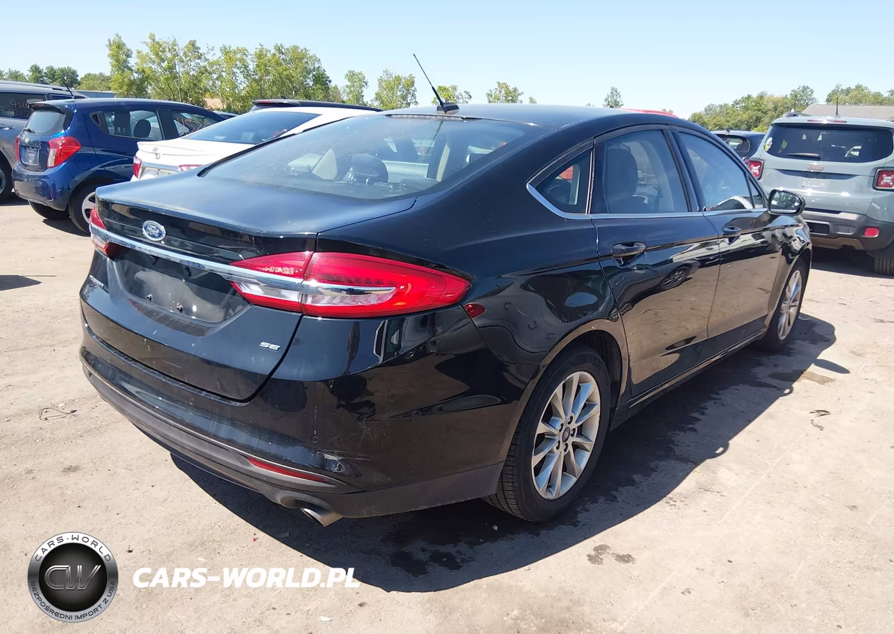 2017 Ford Fusion Se VIN:3FA6P0H76HR402968 - 4