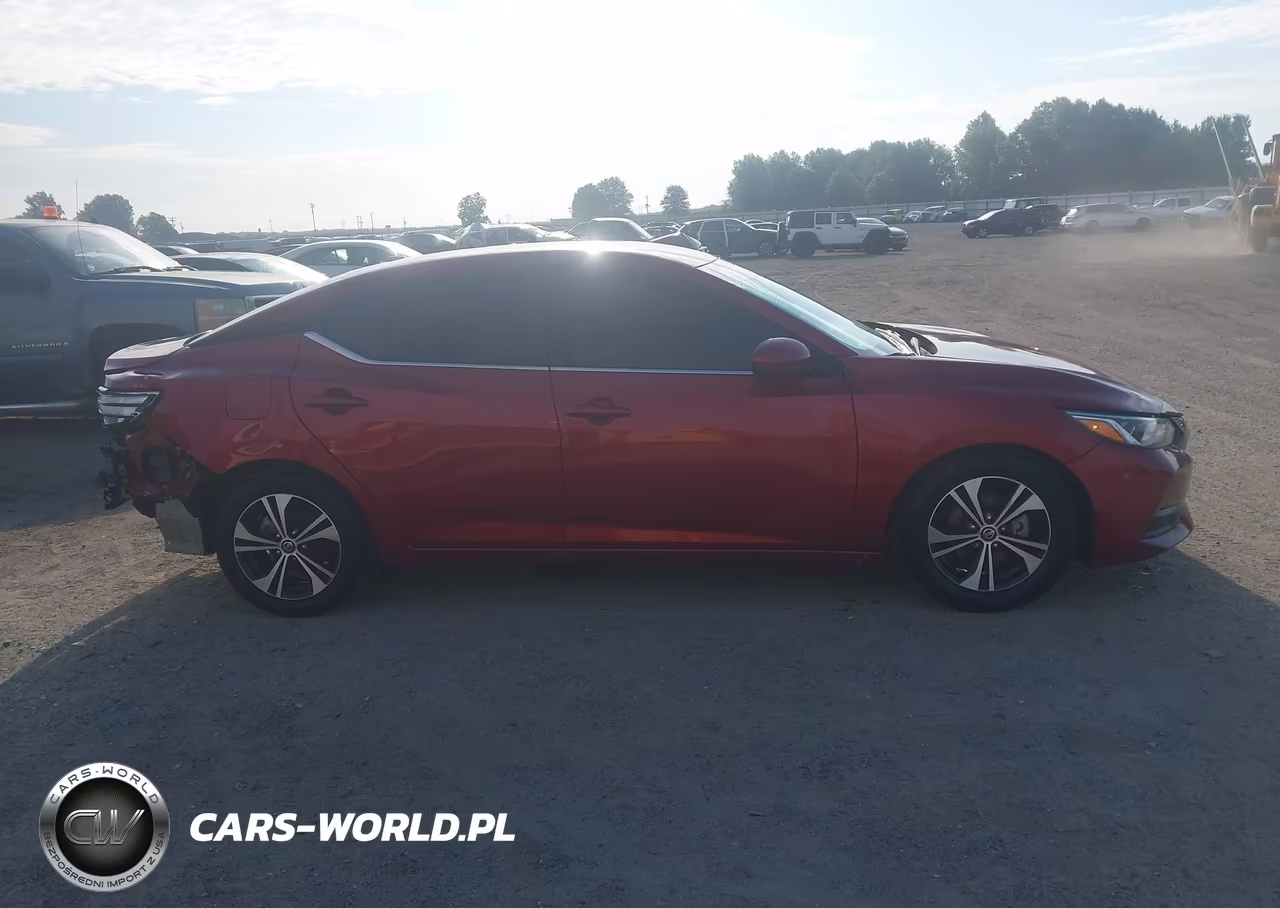 2021 Nissan Sentra Sv Xtronic Cvt VIN:3N1AB8CV2MY311156 - 14