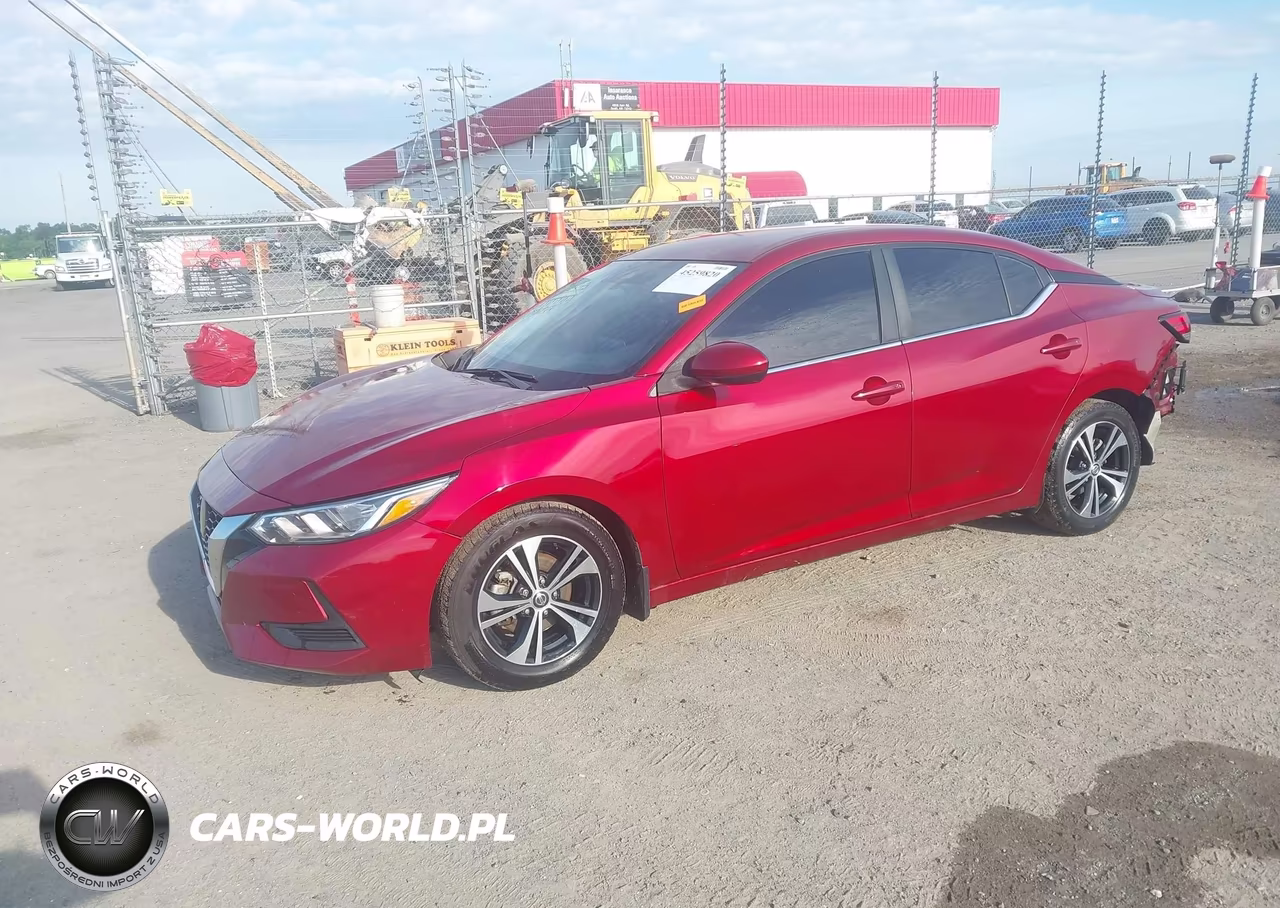2021 Nissan Sentra Sv Xtronic Cvt VIN:3N1AB8CV2MY311156 - 2
