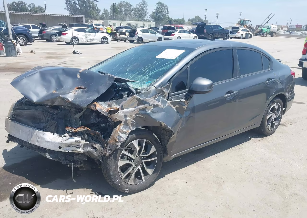 2013 Honda Civic Ex-L VIN:19XFB2F98DE272511 - 2