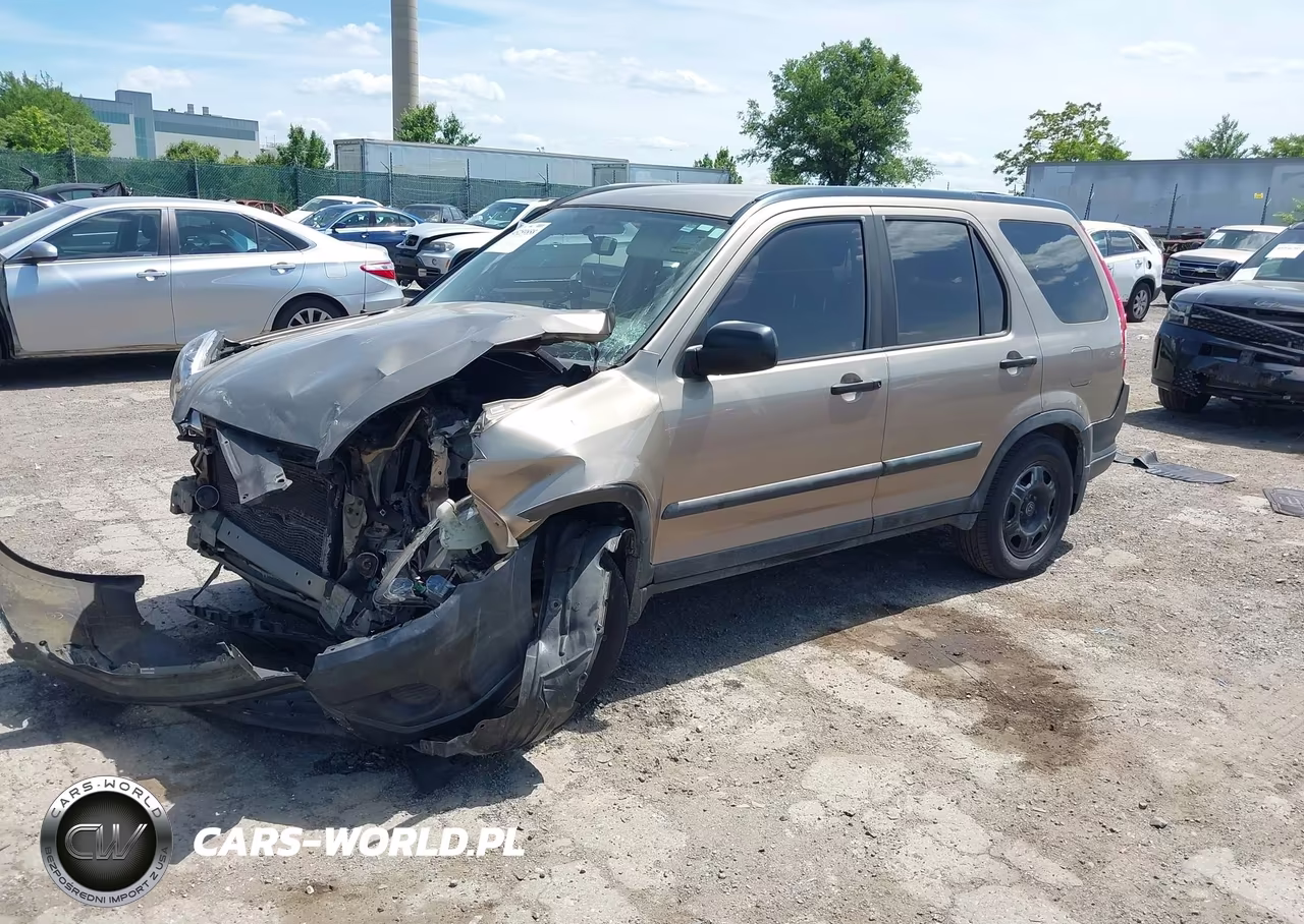 2006 Honda Cr-V Lx VIN:JHLRD68546C020177 - 2