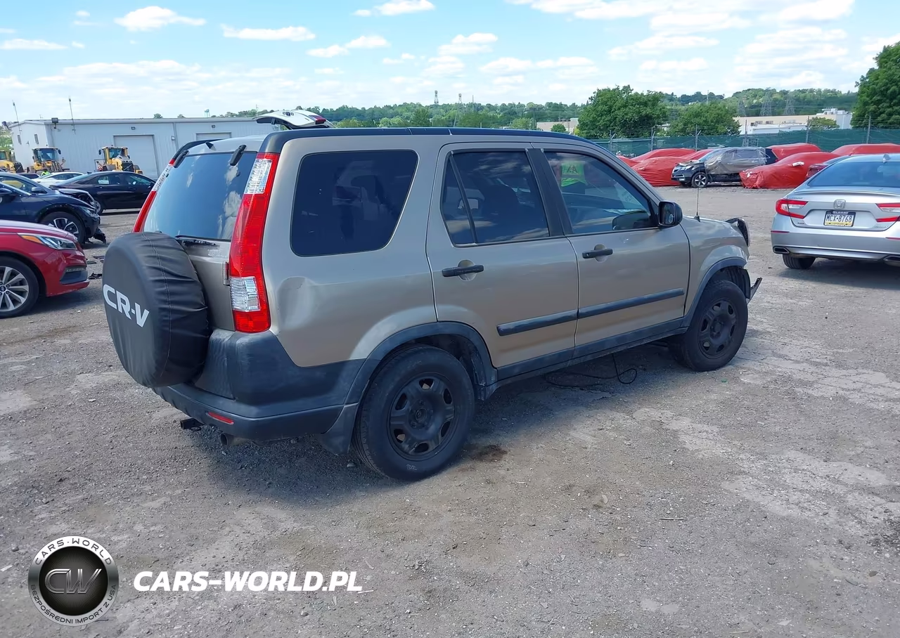 2006 Honda Cr-V Lx VIN:JHLRD68546C020177 - 4
