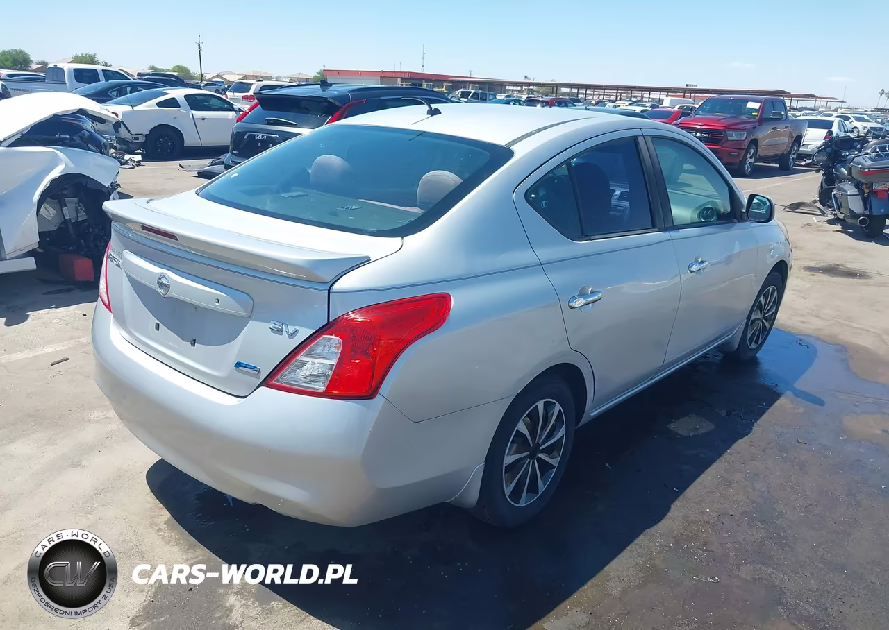 2014 Nissan Versa 1.6 S-1.6 S+-1.6 Sl-1.6 Sv VIN:3N1CN7AP6EL839425 - 4