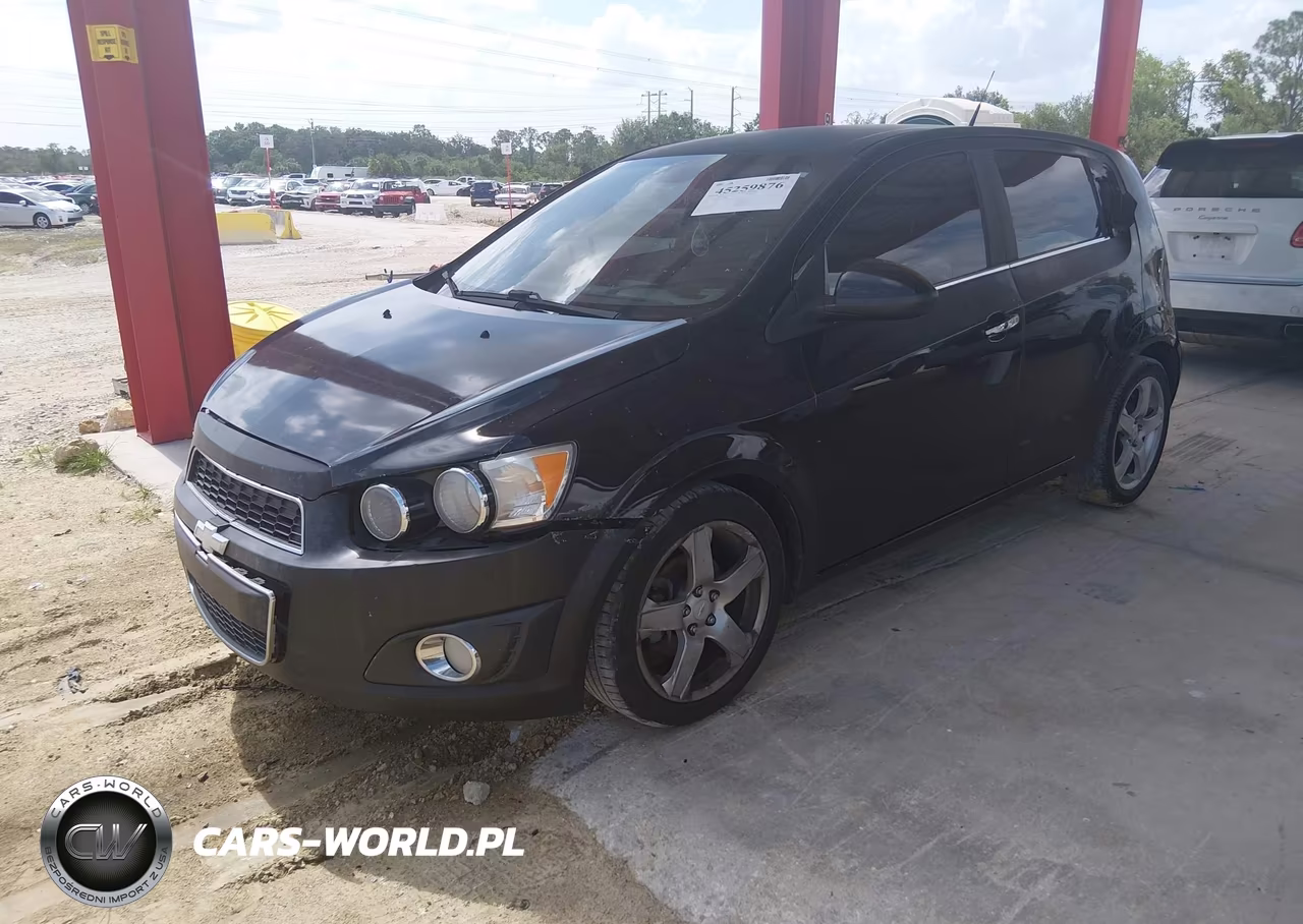 2012 Chevrolet Sonic 2Lz VIN:1G1JE6SH9C4117836 - 2