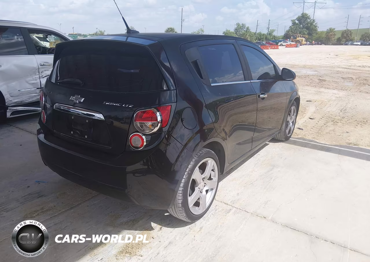 2012 Chevrolet Sonic 2Lz VIN:1G1JE6SH9C4117836 - 4