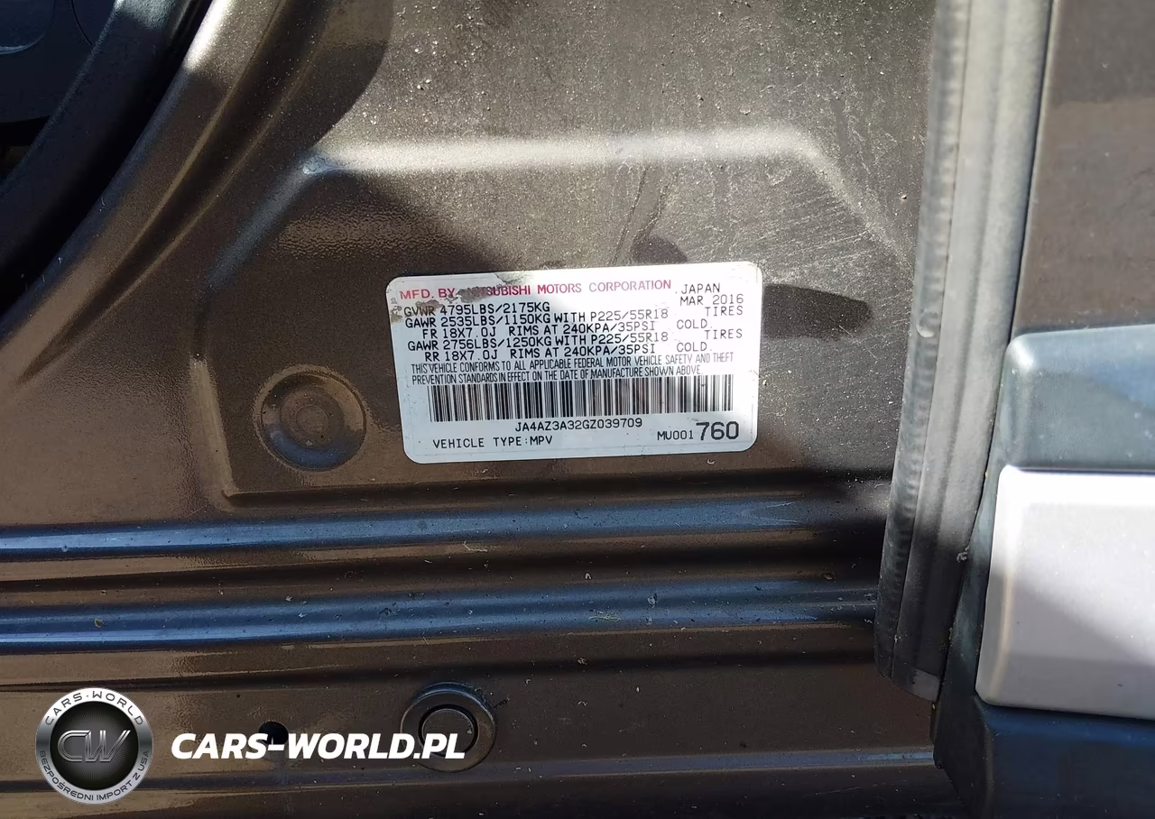 2016 Mitsubishi Outlander Se VIN:JA4AZ3A32GZ039709 - 9