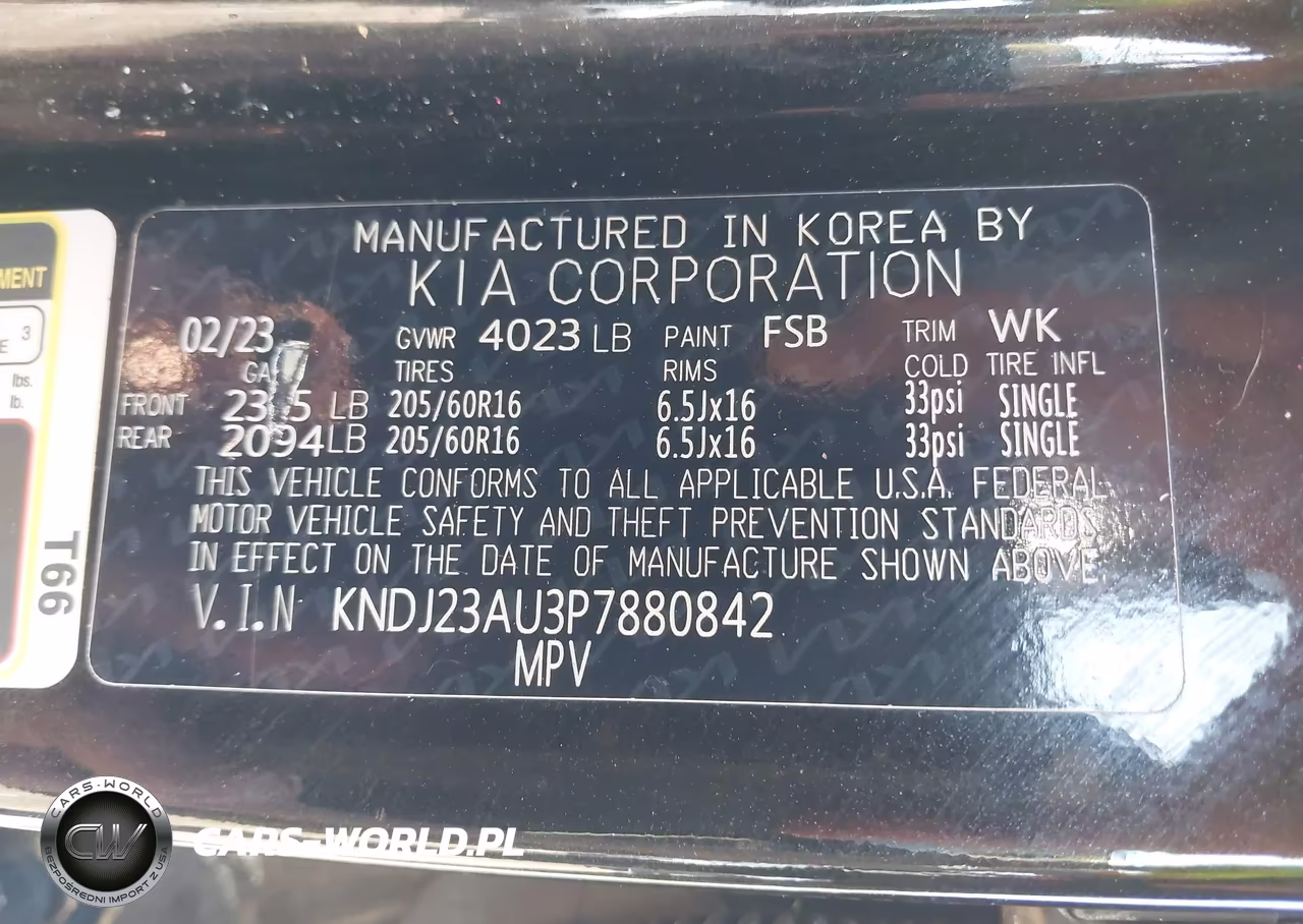 2023 Kia Soul Lx VIN:KNDJ23AU3P7880842 - 9