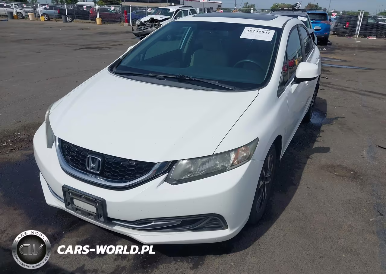 2013 Honda Civic Ex VIN:19XFB2F84DE263411 - 2
