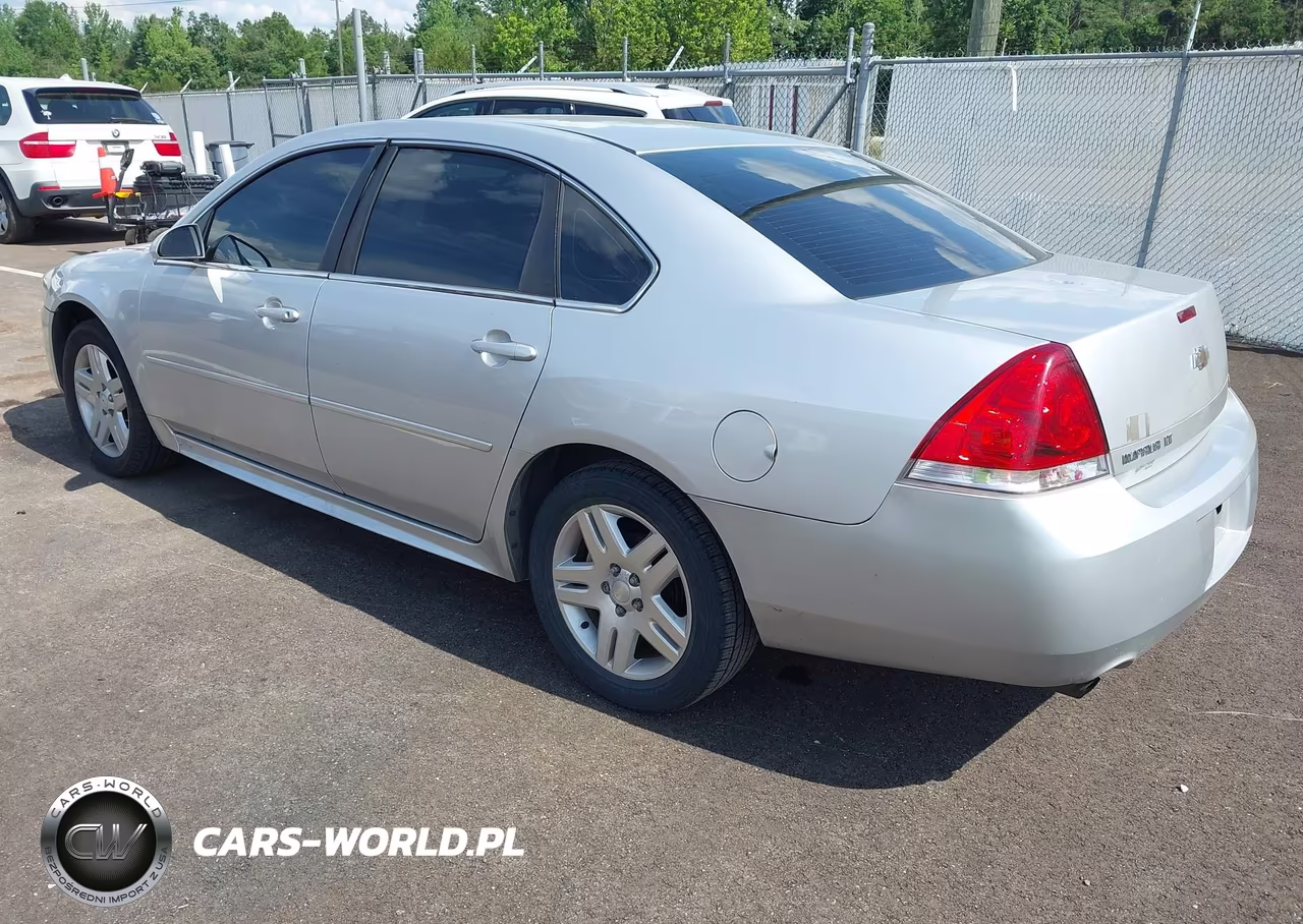 2012 Chevrolet Impala Lt VIN:2G1WG5E36C1312296 - 3