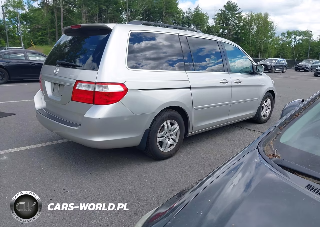 2007 Honda Odyssey Ex-L VIN:5FNRL38607B119302 - 4