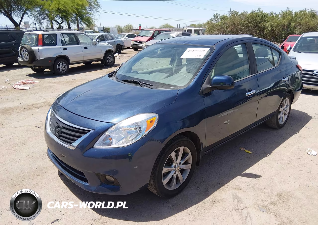 2014 Nissan Versa 1.6 Sl VIN:3N1CN7AP4EL814507 - 2