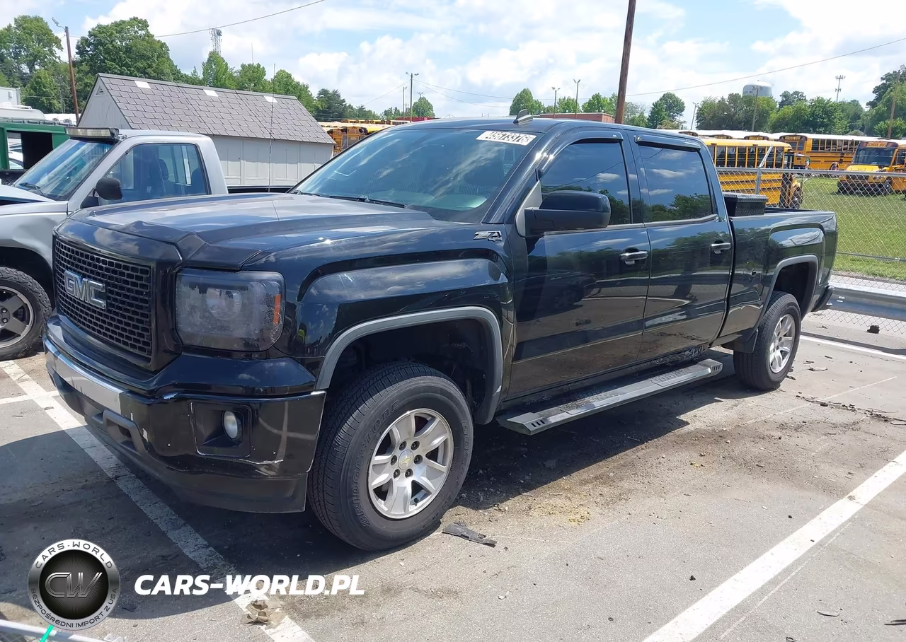2014 GMC Sierra K1500 Slt VIN:3GTU2VEC1EG108366 - 2
