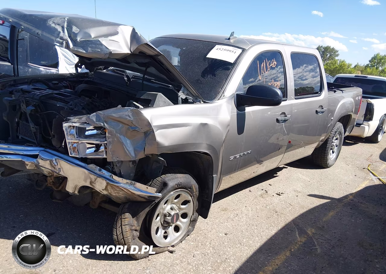 2013 GMC Sierra 1500 Sle VIN:3GTP2VE79DG128041 - 2