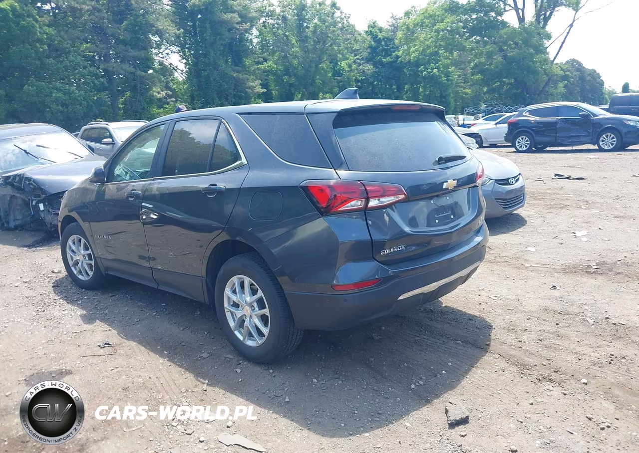 2022 Chevrolet Equinox Awd Lt VIN:3GNAXUEV3NS182358 - 3