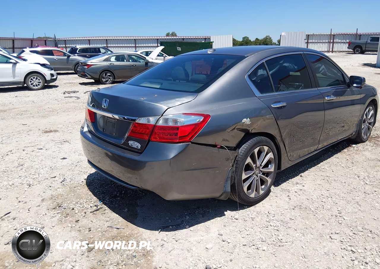 2014 Honda Accord Ex-L VIN:1HGCR2F81EA019980 - 6