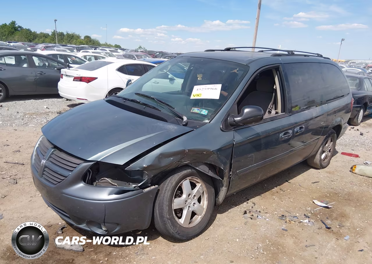 2007 Dodge Grand Caravan Sxt VIN:2D4GP44L37R159023 - 2