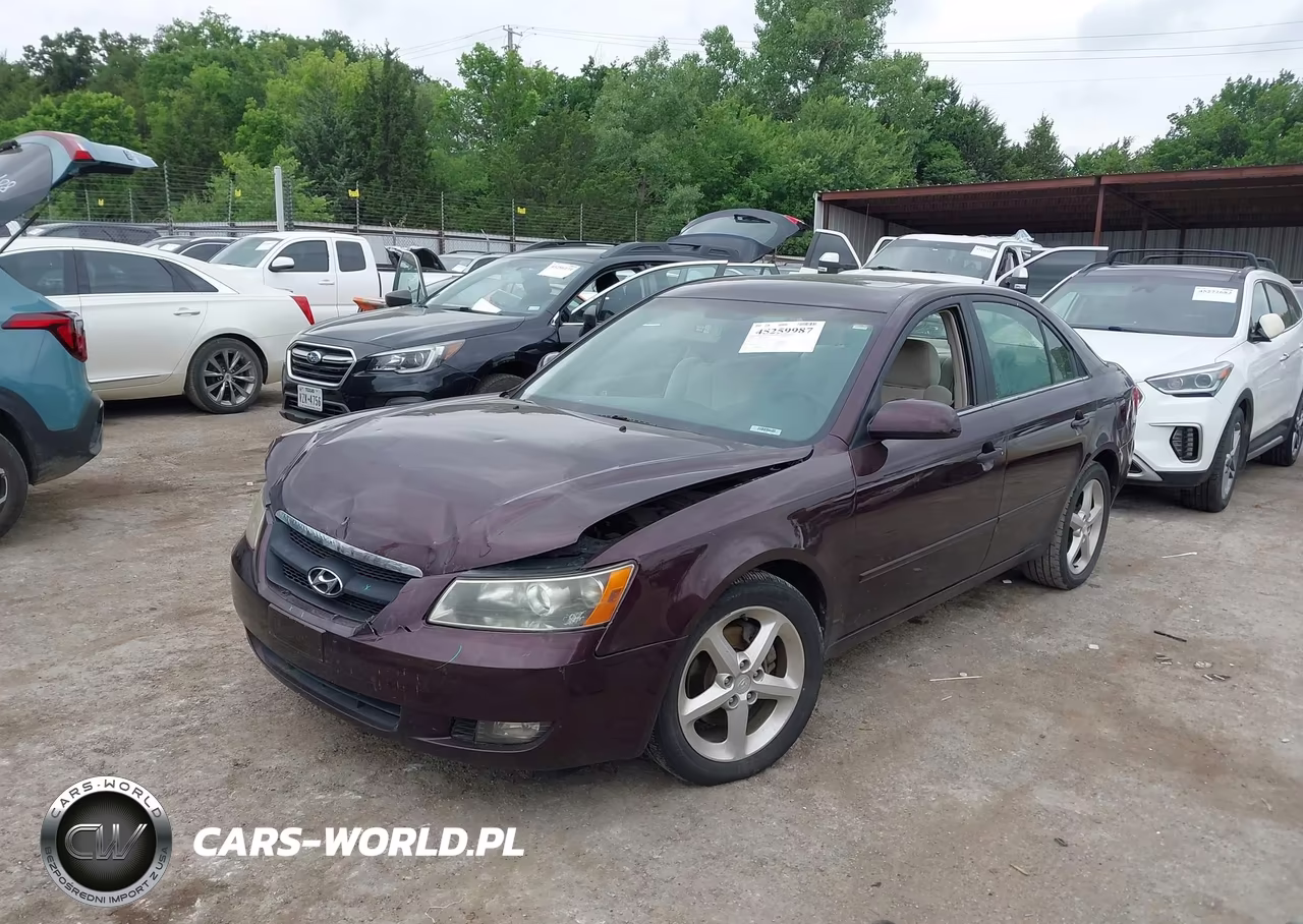 2006 Hyundai Sonata Gls V6-Lx V6 VIN:5NPEU46F16H117188 - 2
