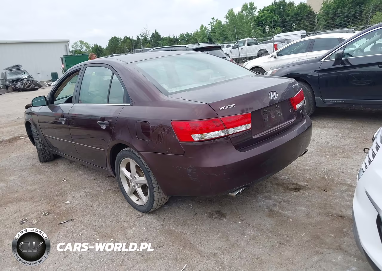 2006 Hyundai Sonata Gls V6-Lx V6 VIN:5NPEU46F16H117188 - 3
