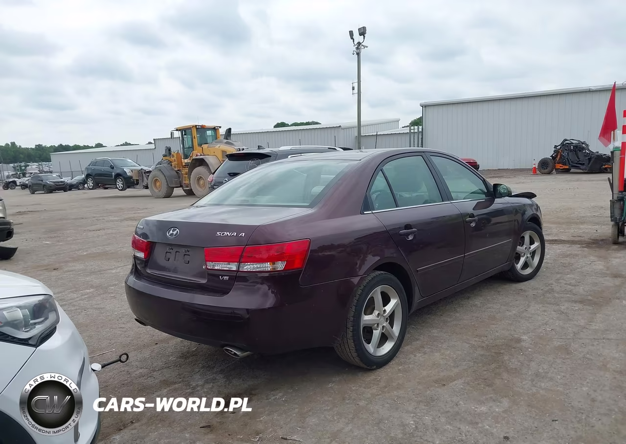 2006 Hyundai Sonata Gls V6-Lx V6 VIN:5NPEU46F16H117188 - 4