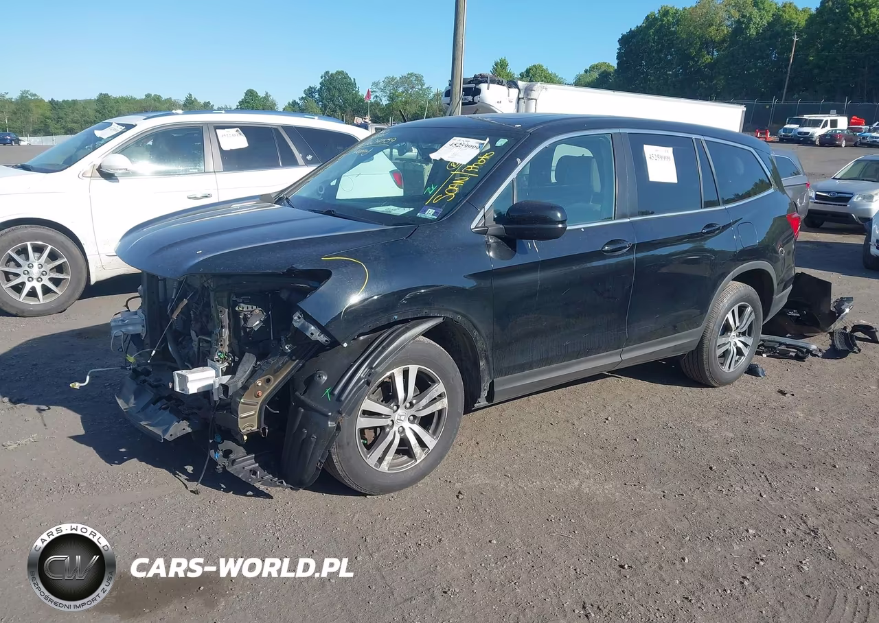 2016 Honda Pilot Ex-L VIN:5FNYF6H51GB048316 - 2