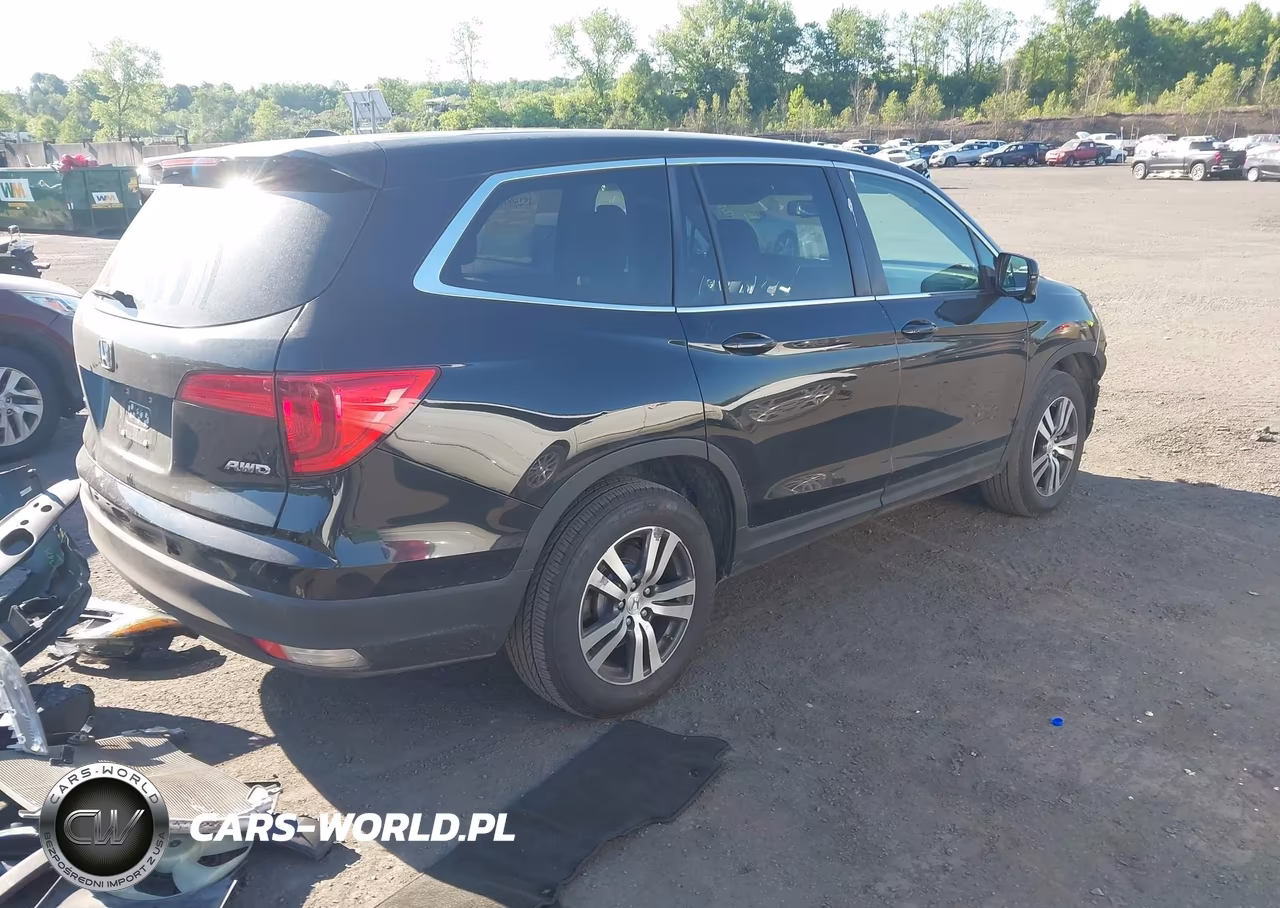 2016 Honda Pilot Ex-L VIN:5FNYF6H51GB048316 - 4